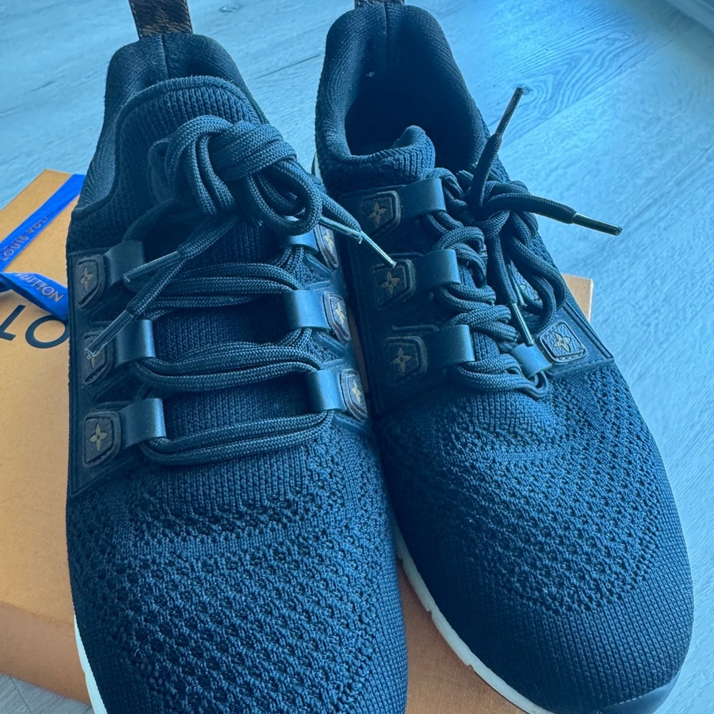Louis Vuitton Black Athletic Sneakers